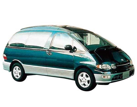 EVA автоковрики для Toyota Estima Lucida 8 мест (XR20) 4WD 1996-1999 2-й рестайлинг правый руль — lucida